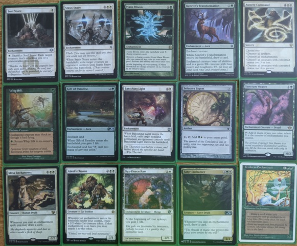 Sythis, Harvests Hand - Enchantress EDH Deck (Custom 100 Card Commander Deck)